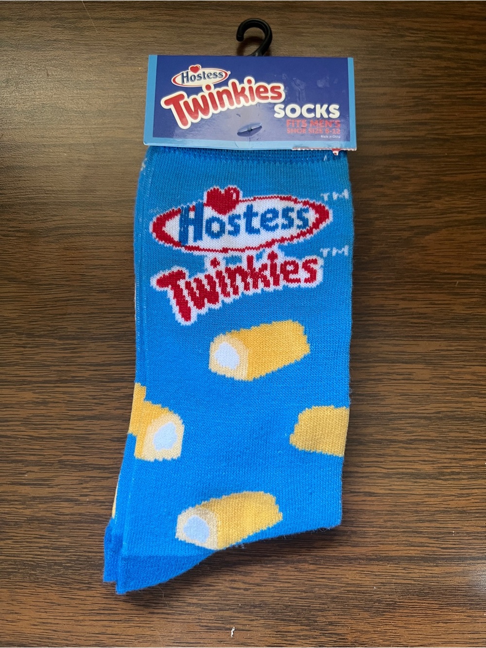 NWT Hostess Twinkies Socks by Odd Sox - Mens’ Size 6-12